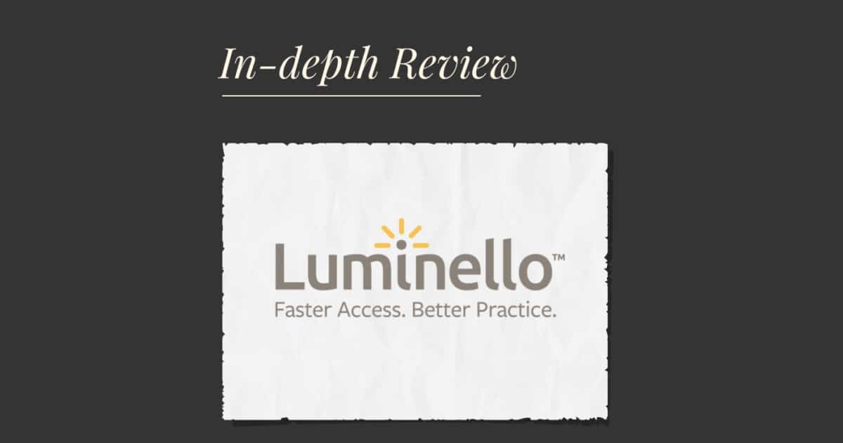 Luminello Mental Health EHR EMR Practice Management Software Review