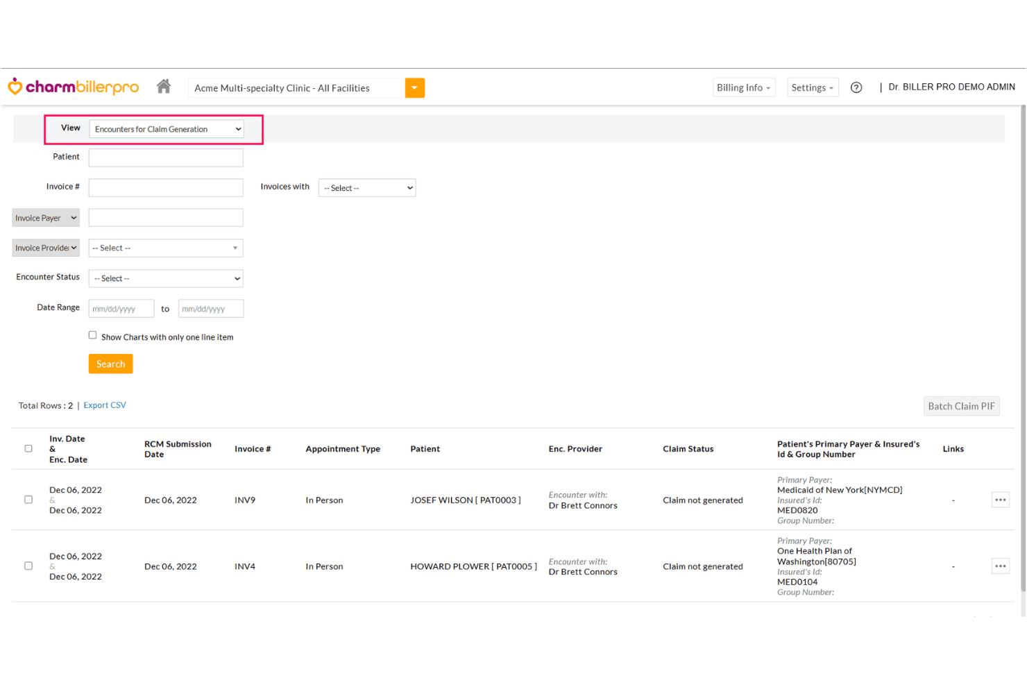 charmhealth-free-medical-billing-software