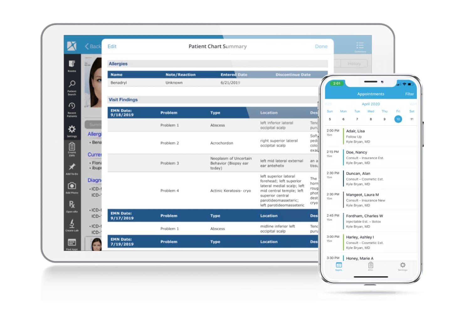 Nextech samler EHR-, praksisstyrings- og medicinske faktureringsværktøjer til specialiserede praksisser.