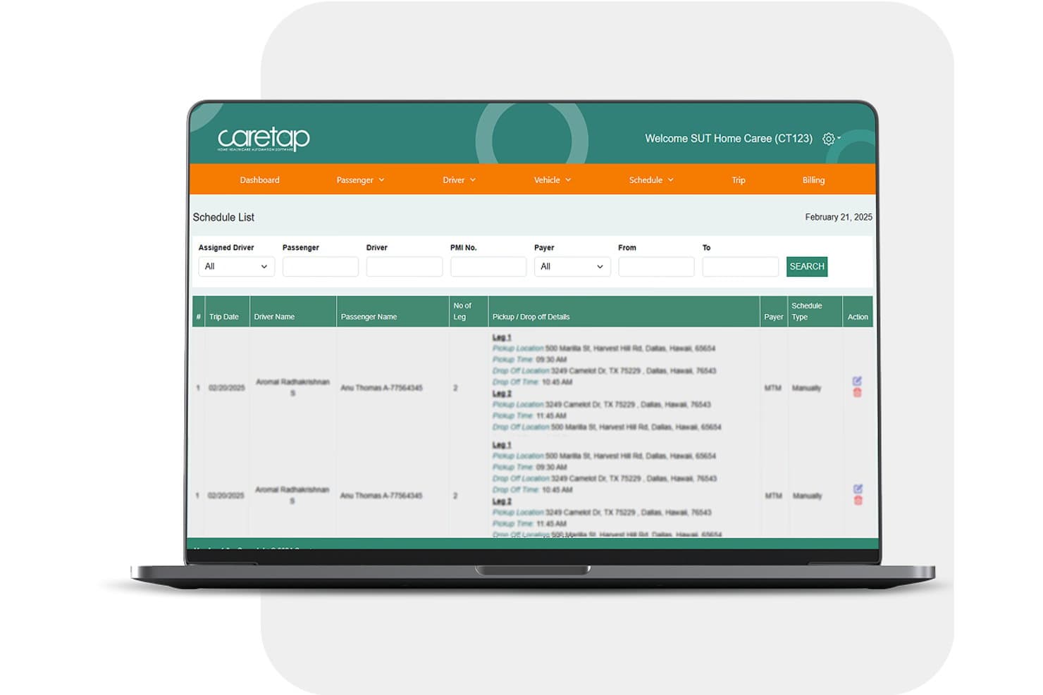 Caretap