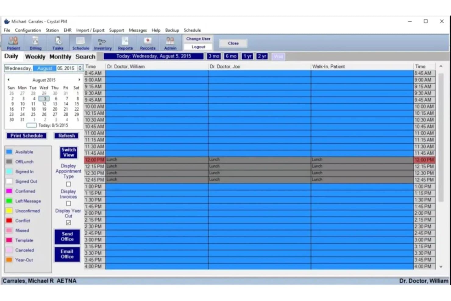 Crystal Practice Management