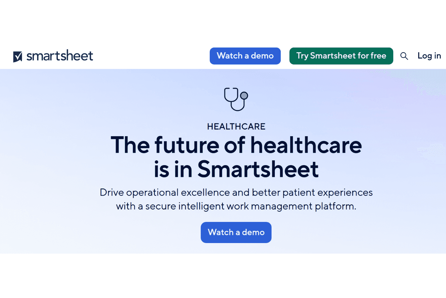 Smartsheet gestisce progetti clinici, conformità, implementazioni di sistemi di cartelle cliniche elettroniche e inserimento dei nuovi dipendenti.