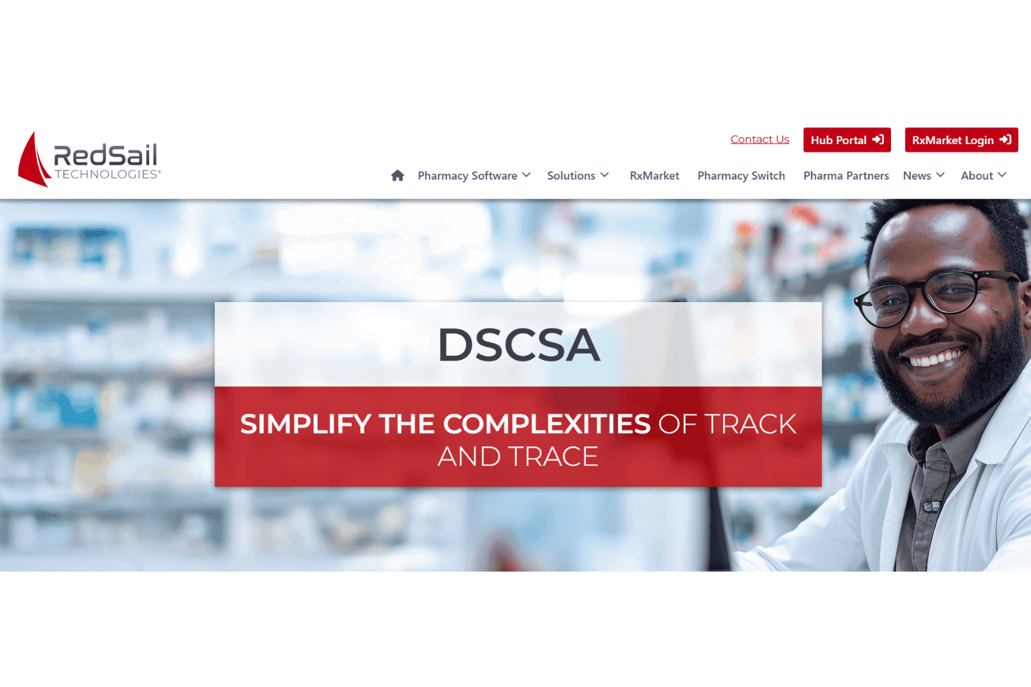 RedSail verbindet Apotheken mit DSCSA-Nachverfolgung, Verifizierung und Serienscanning.