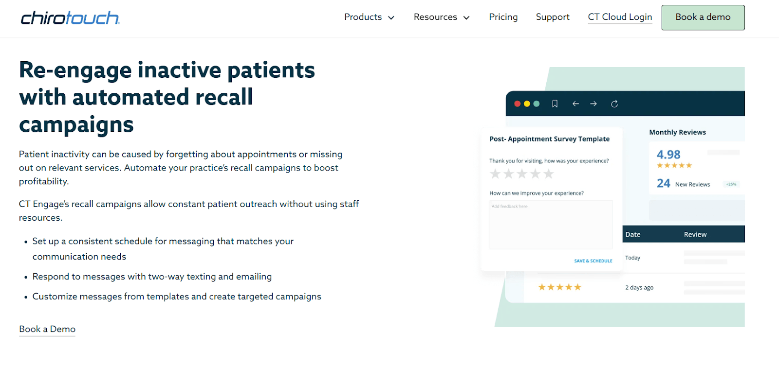 ChiroTouch screenshot
