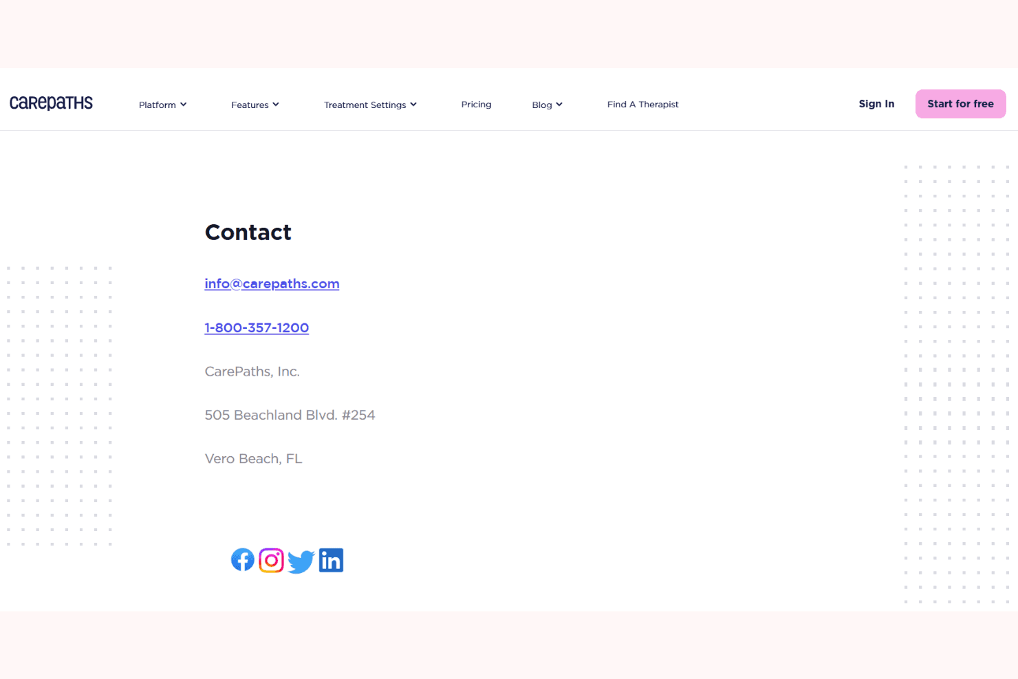 CarePaths EHR screenshot