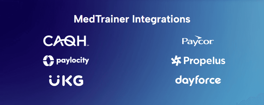 MedTrainer screenshot