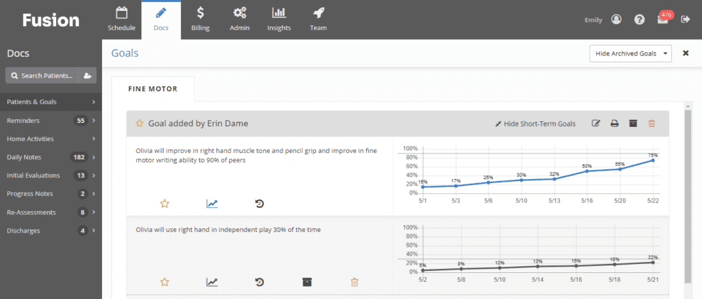 Fusion Web Clinic screenshot