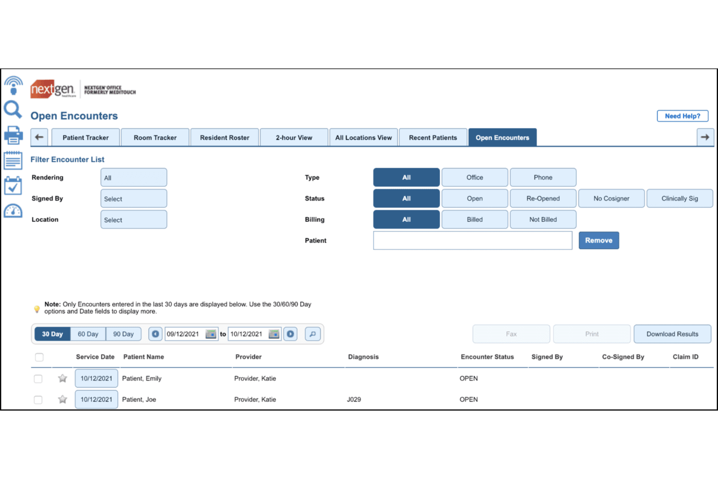 NextGen Healthcare streamlines clinical workflows and patient records.