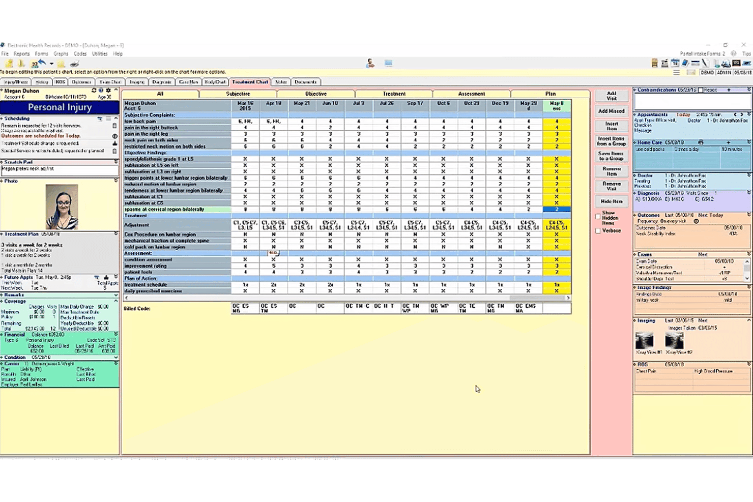 EZBIS patient records