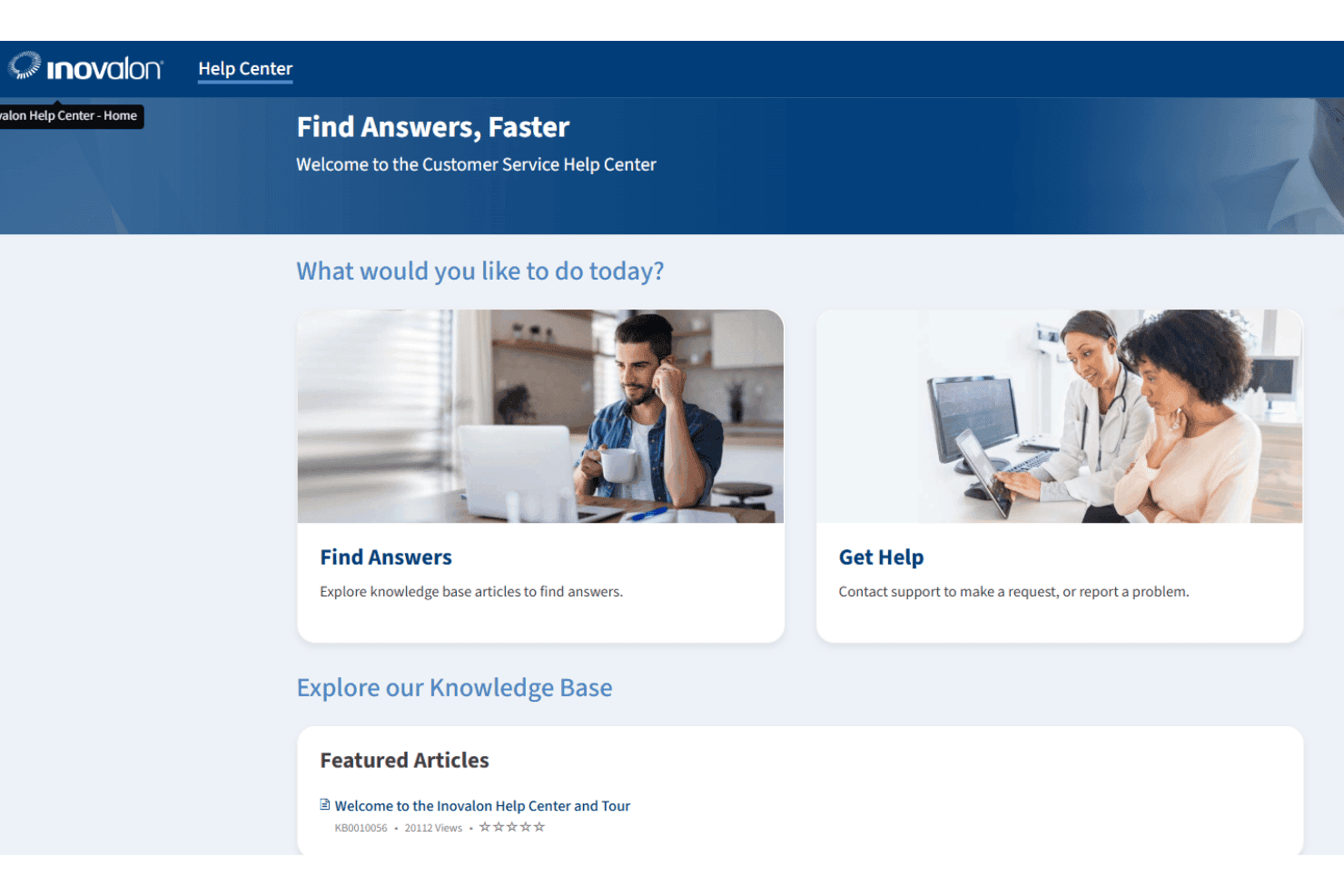 Inovalon Help Center