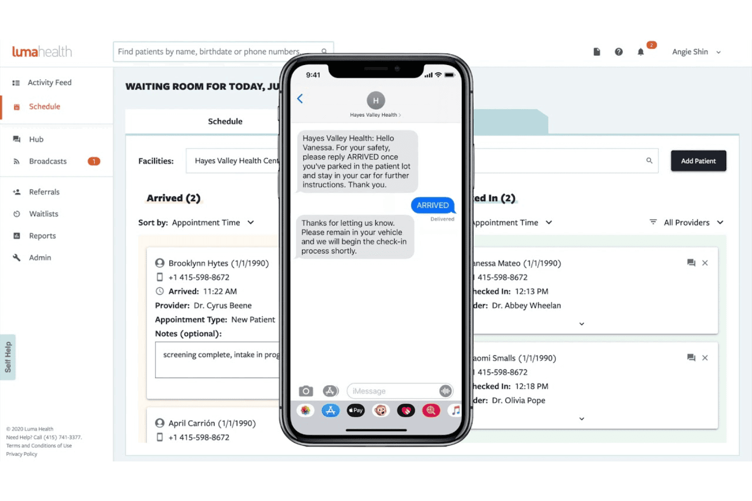 Luma Health automates patient journeys, communication, and scheduling.