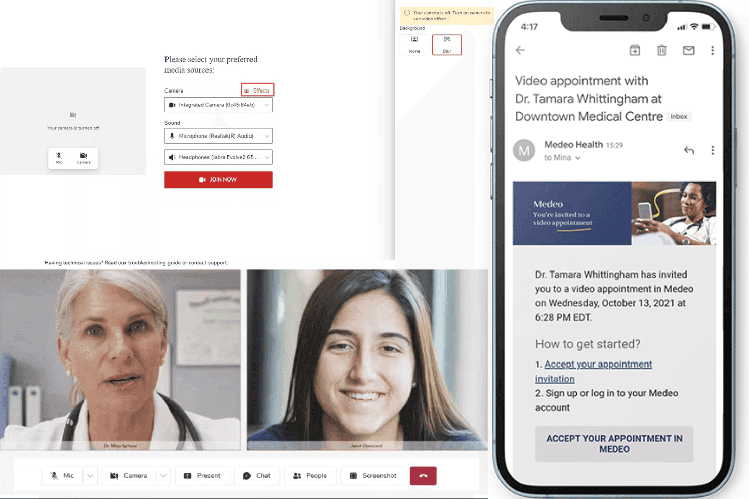 Accuro EMR virtual care