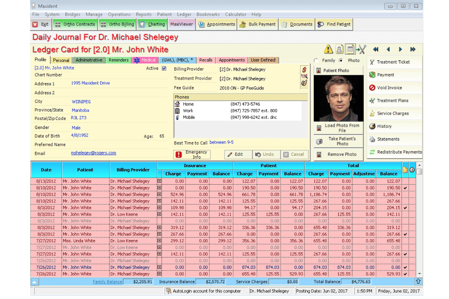 Maxident streamlines scheduling, billing, charting, and dental workflows.