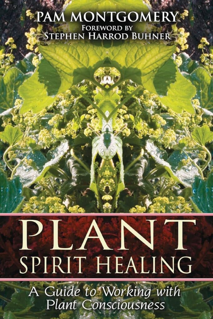 Portada del libro Plant Spirit Healing, un libro de medicina holística de Pam Montgomery.