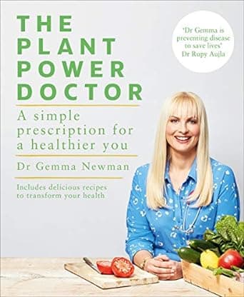 Portada del libro The Plant Power Doctor escrito por la Dra. Gemma Newman.
