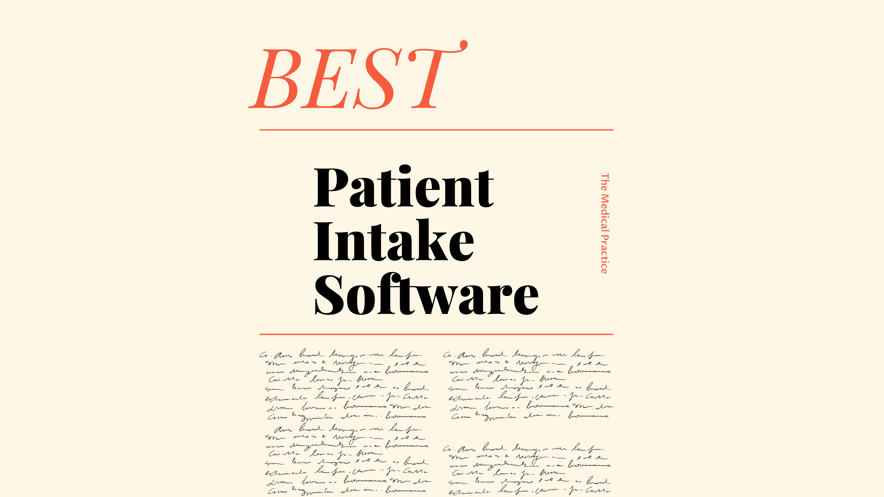 Patient intake software best tools