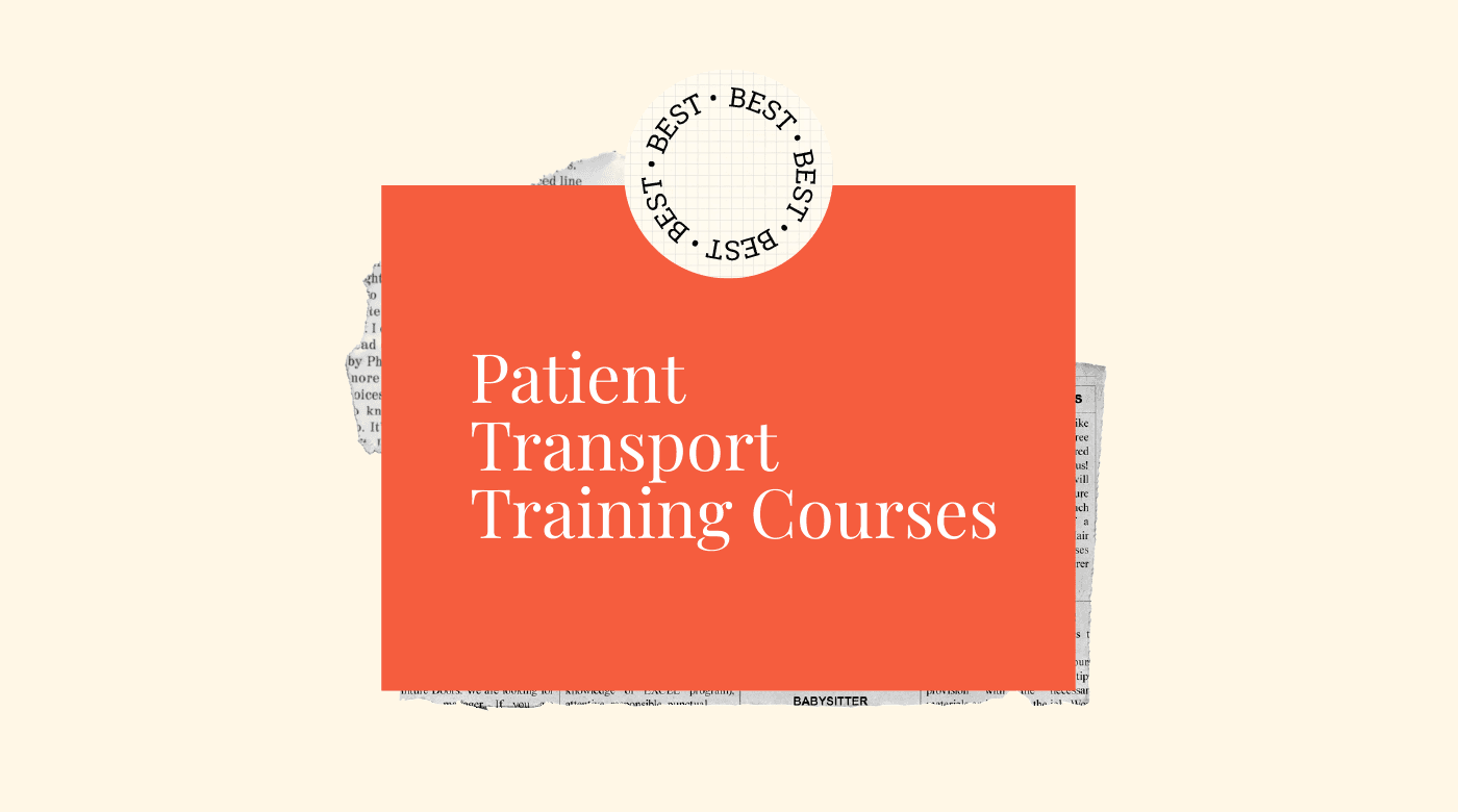 Patient transport training courses generic best of