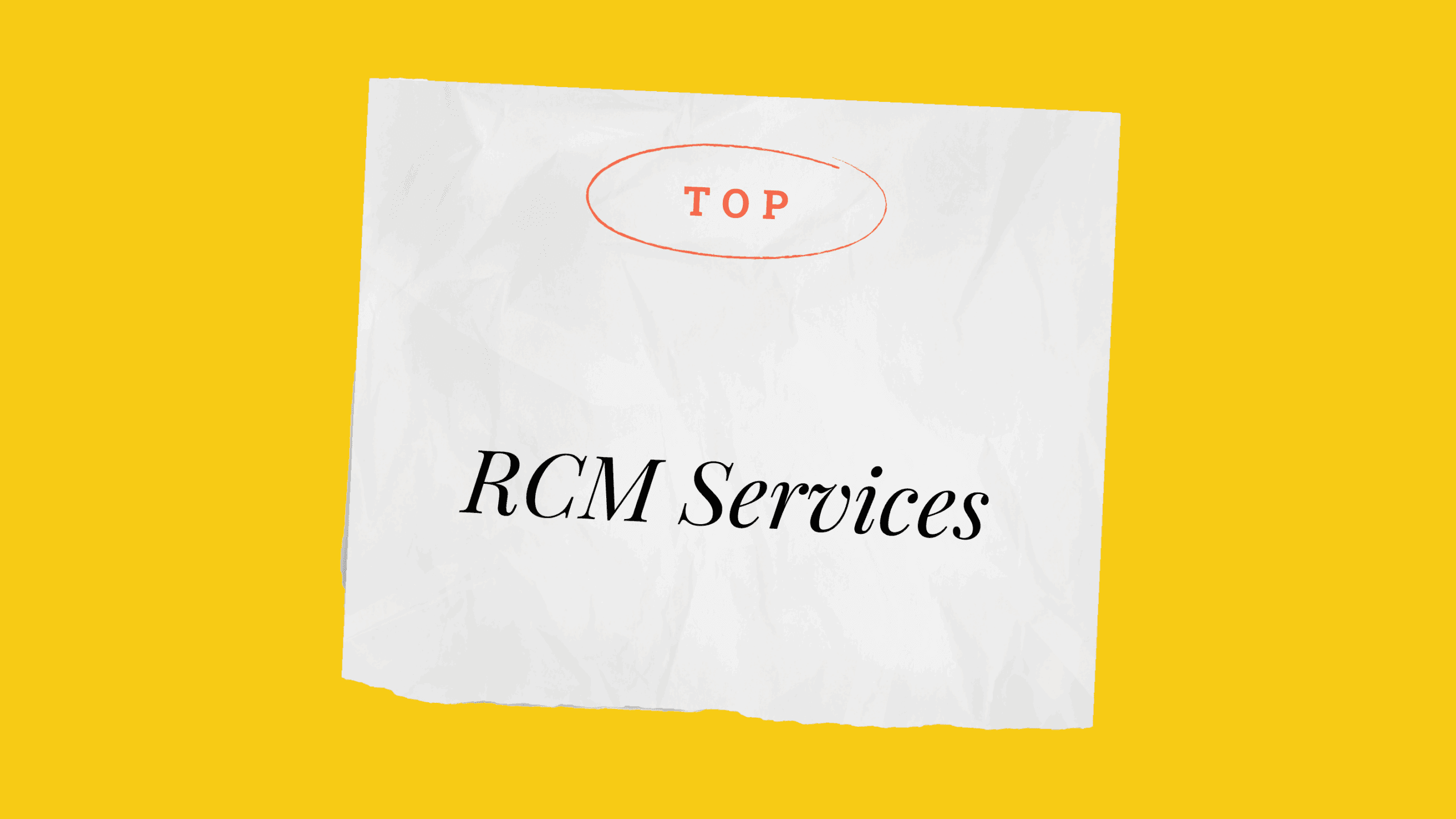 Rcm services best tools