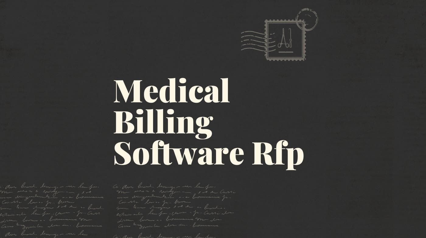 Medical billing software rfp standard editorial post 76106