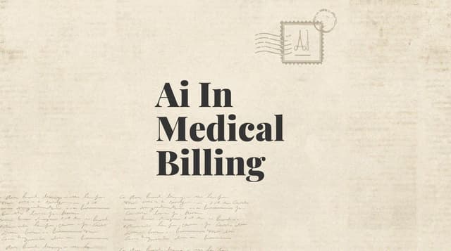 Ai in medical billing standard editorial post 66184