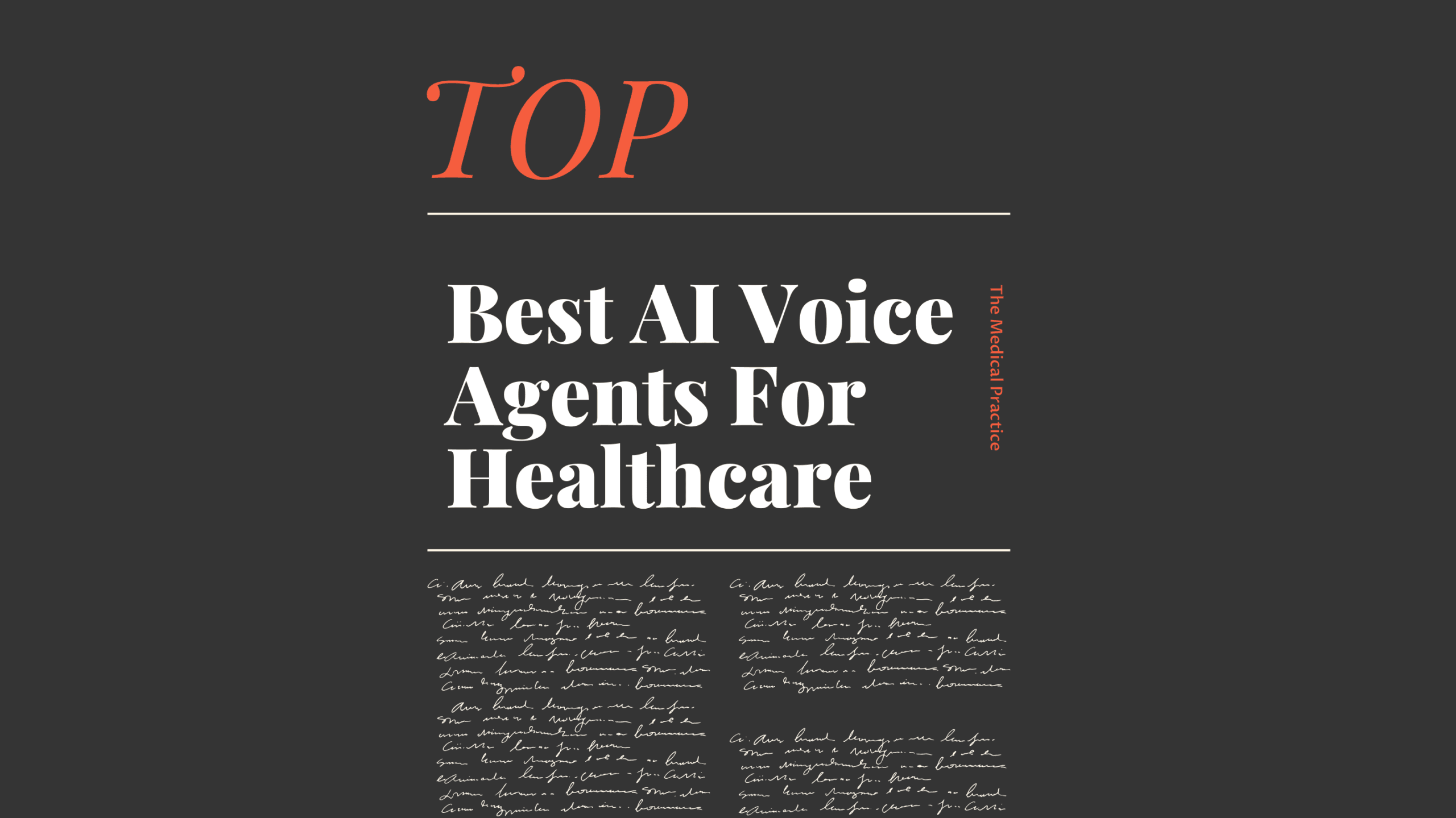 Best ai voice agents for healthcare best tools 07360