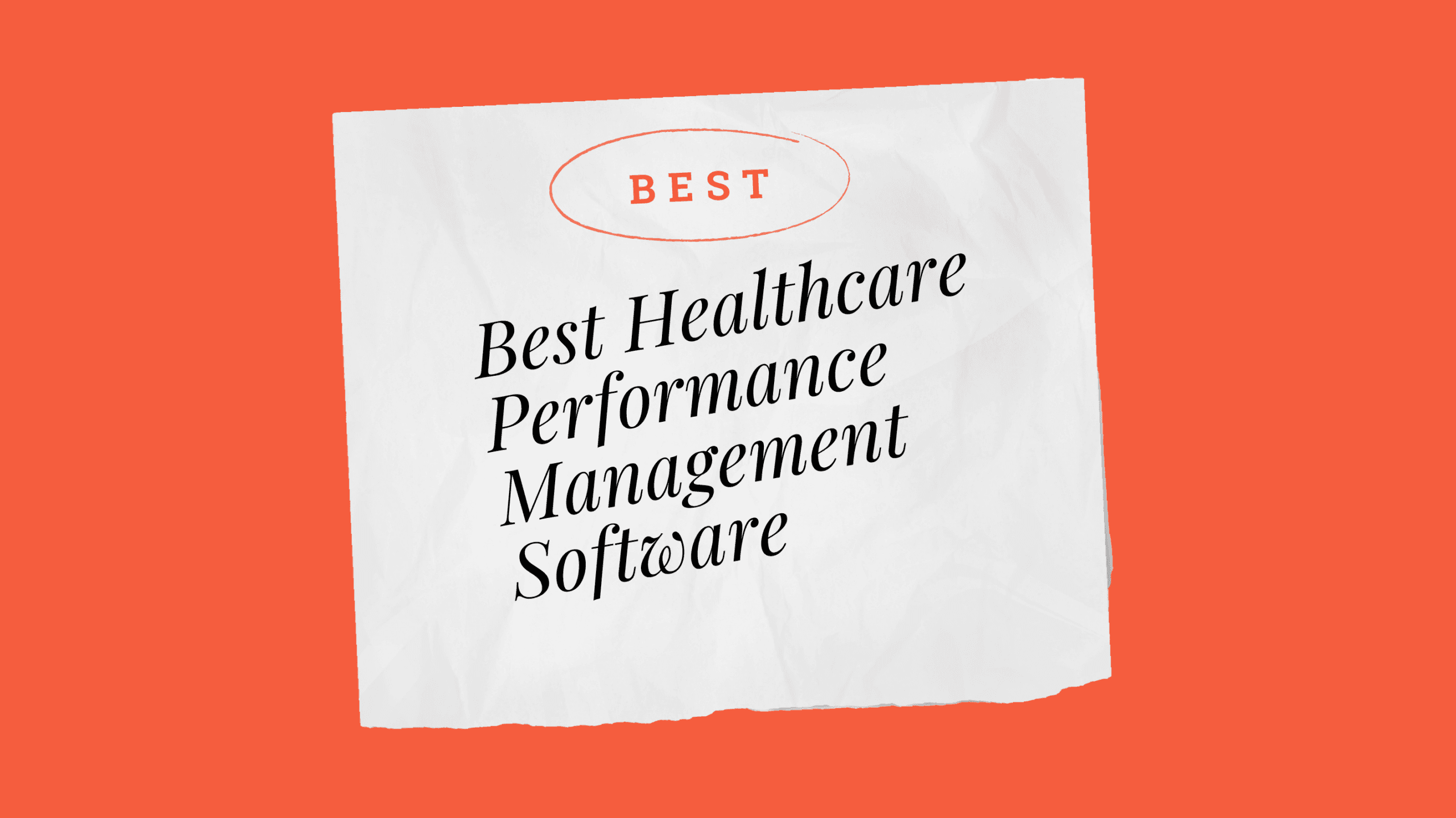 Best healthcare performance management software best tools 18436