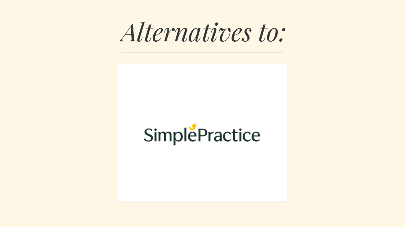 Simplepractice Alternatives 10570