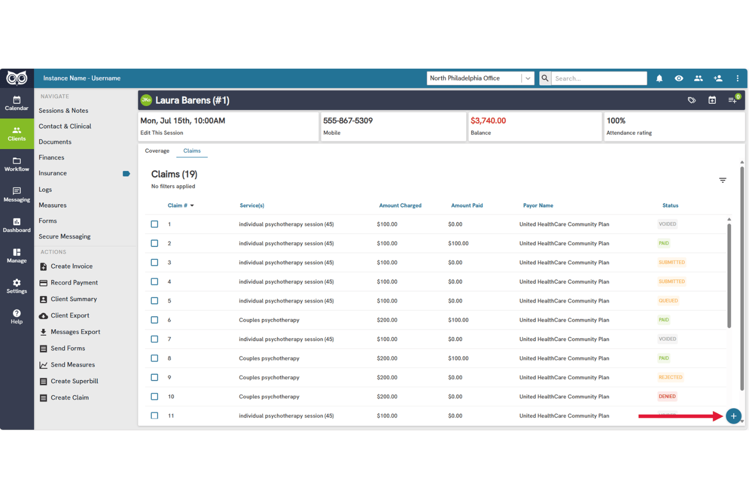 screenshot - Owl Practice Review: Pros, Cons, Features, and Pricing