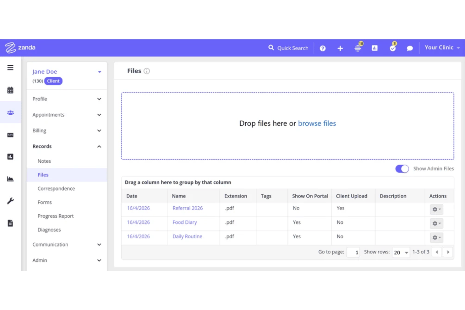 screenshot - Zanda Review: Pros, Cons, Features, and Pricing