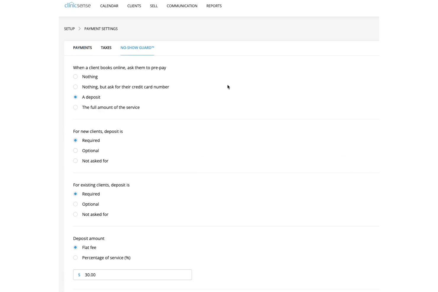 ClinicSense no-shows