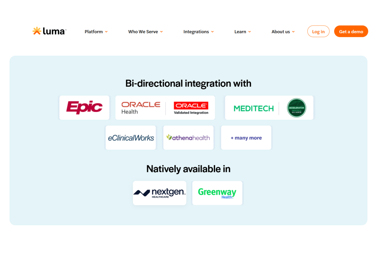 screenshot - Luma Patient Success Platform In-Depth Review