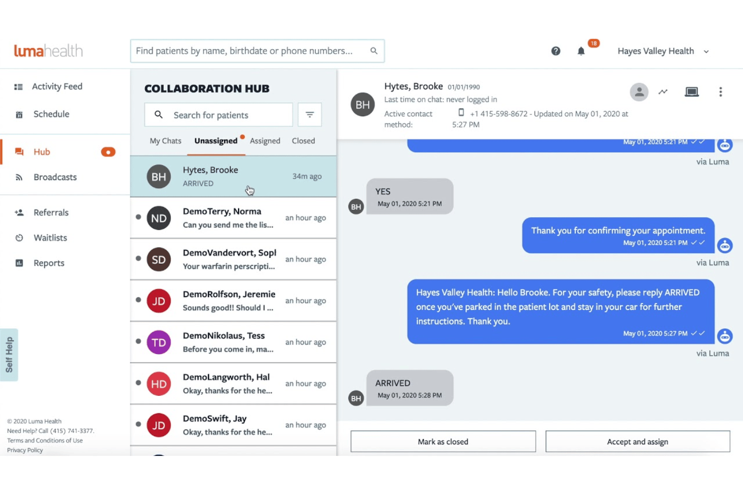screenshot - Luma Patient Success Platform In-Depth Review