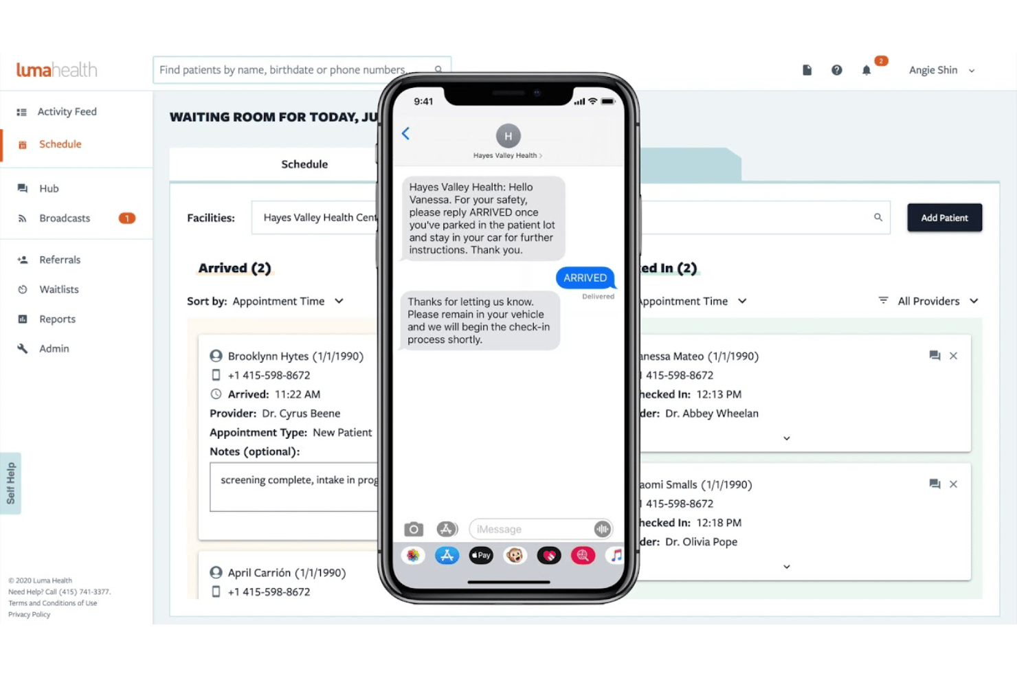 Luma Health automates patient journeys, communication, and scheduling.
