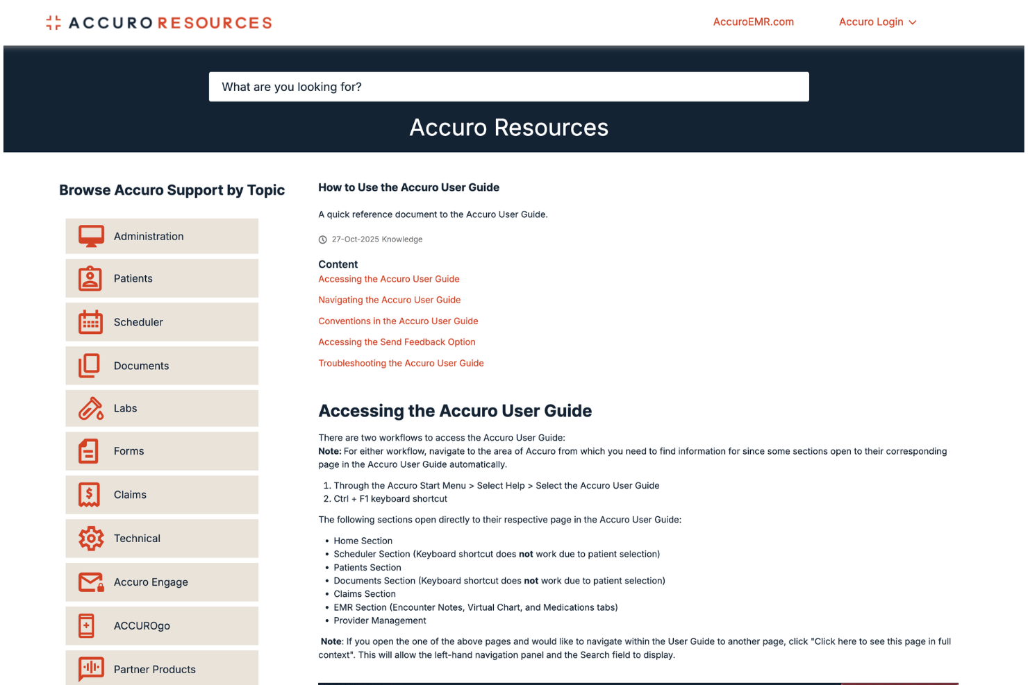 screenshot - Accuro EMR Review: Key Features, Pros, Cons and Pricing