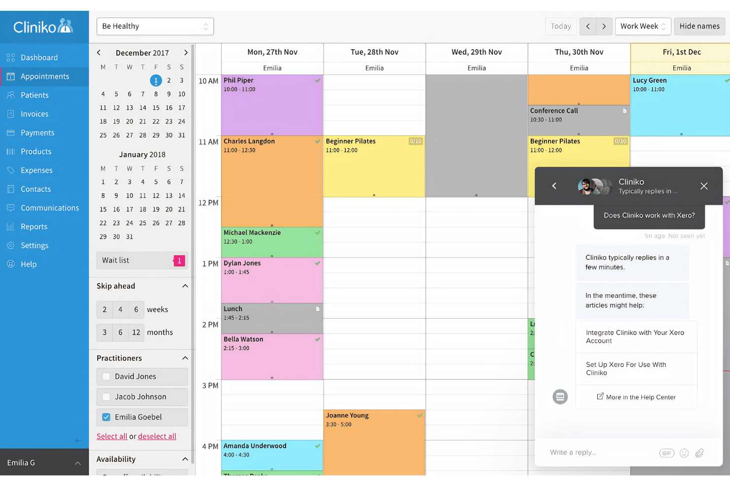 screenshot - Cliniko Review 2026: Pros, Cons, Features, and Pricing