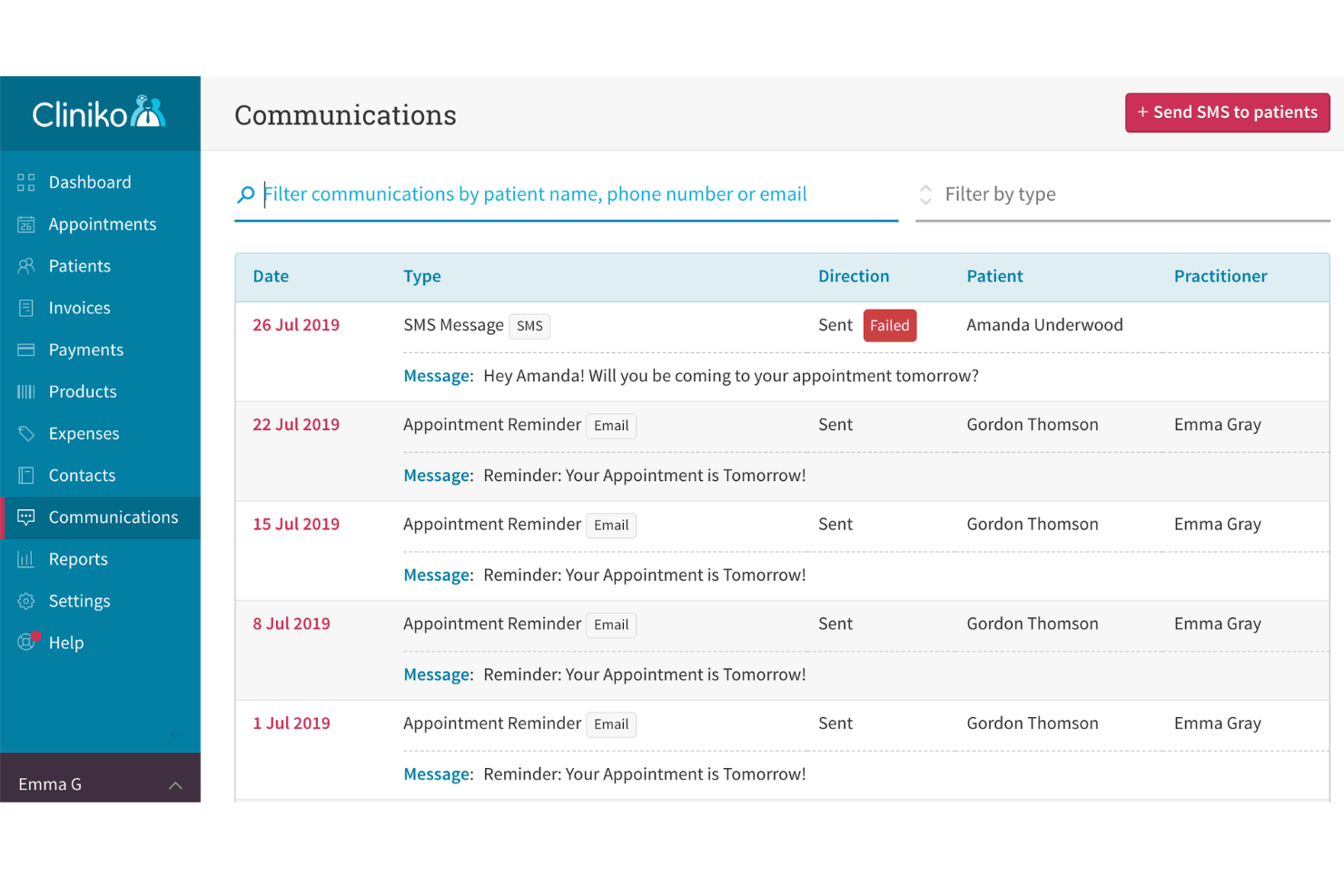 screenshot - Cliniko Review 2026: Pros, Cons, Features, and Pricing