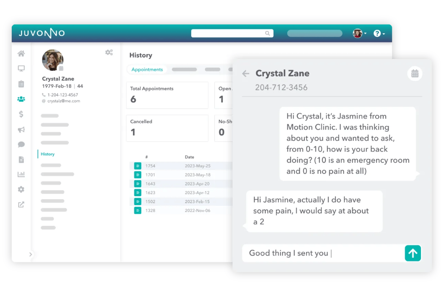 screenshot - Juvonno Review: Pros, Cons, Features, and Pricing