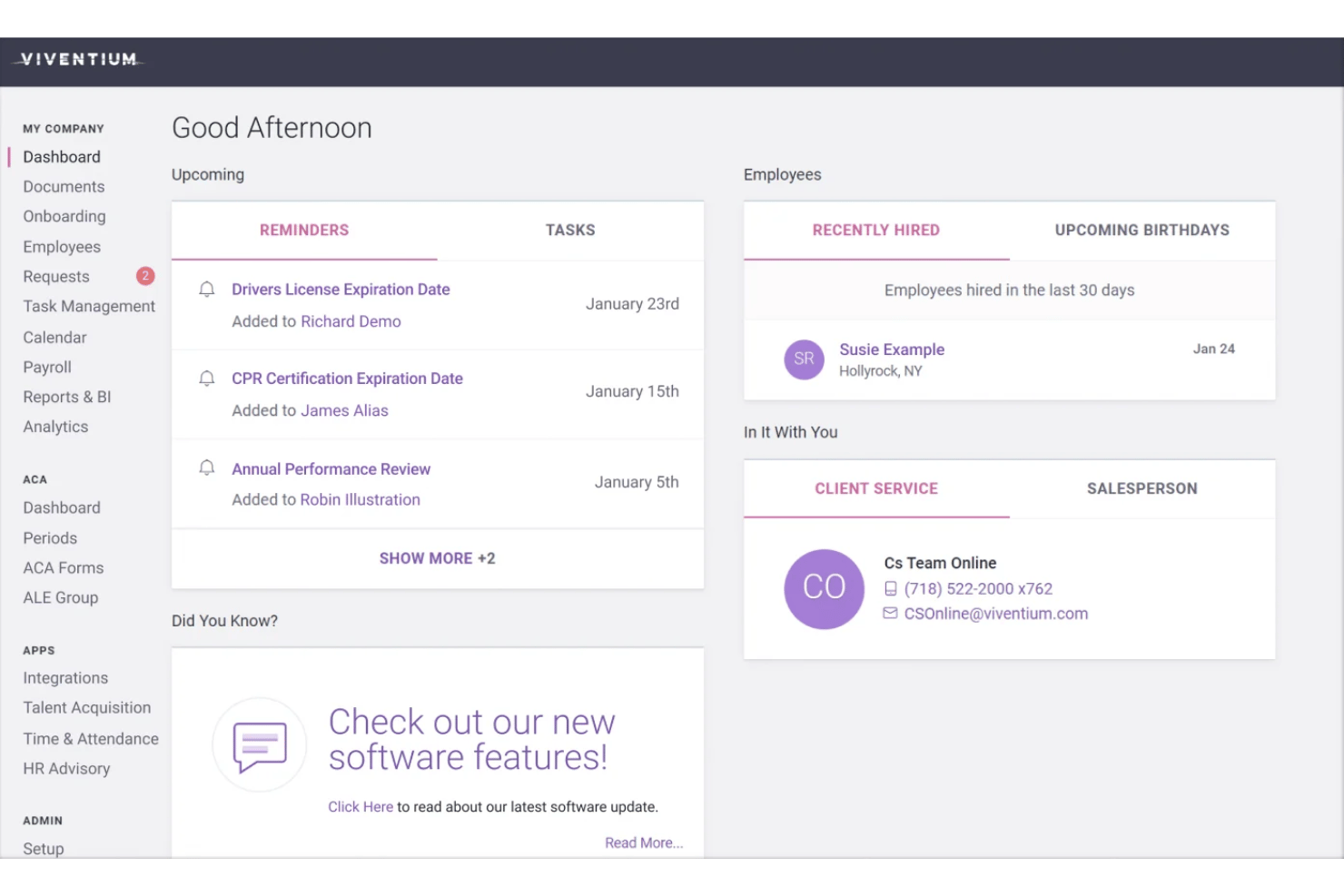 Viventium streamlines payroll, compliance, and HR for healthcare teams.