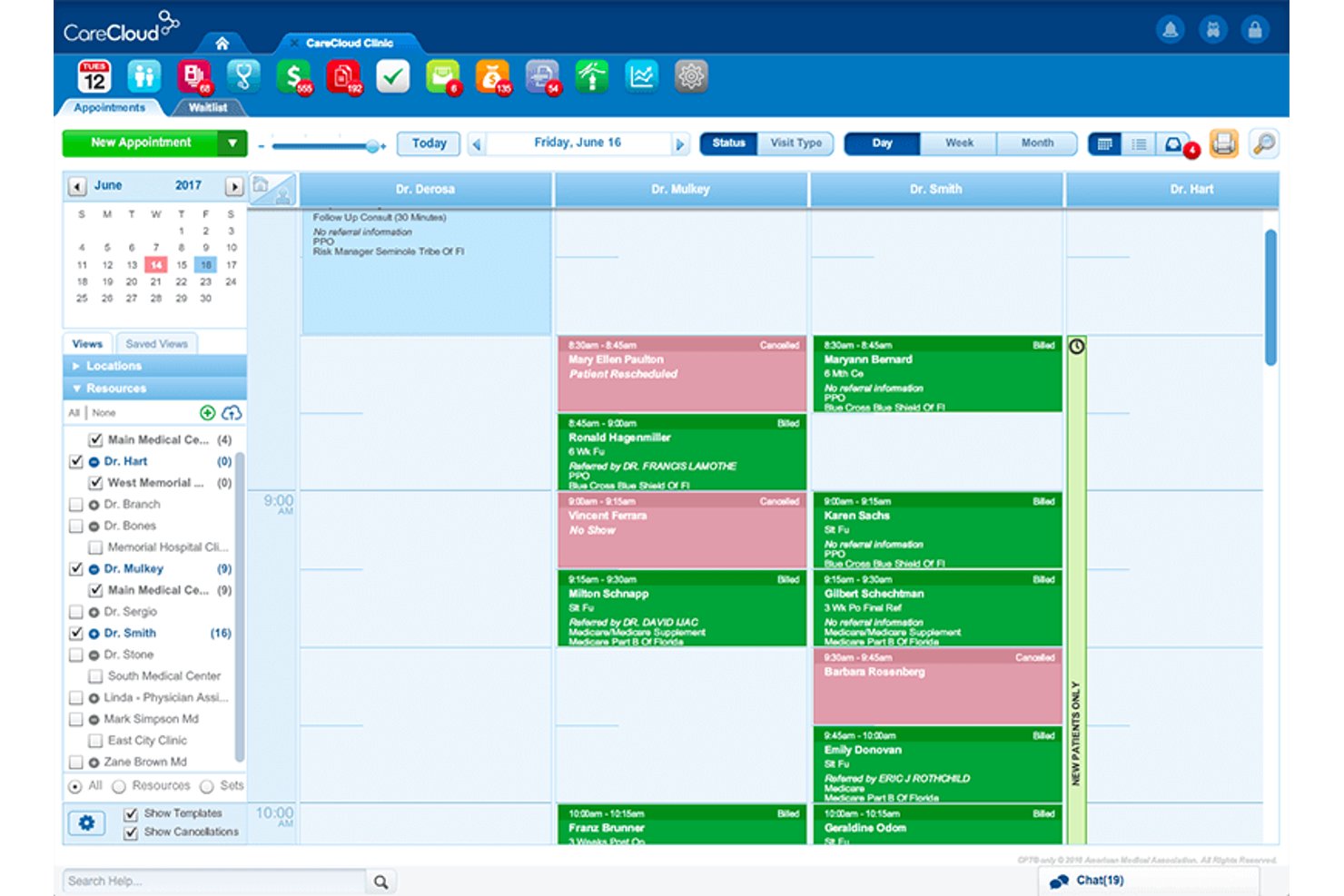 screenshot - Recensione di CareCloud: spiegazione di vantaggi, svantaggi, funzionalità e prezzi