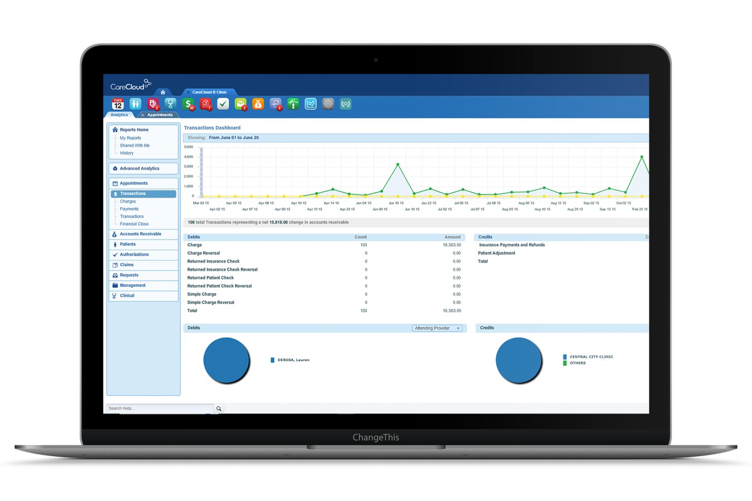 screenshot - Recensione di CareCloud: spiegazione di vantaggi, svantaggi, funzionalità e prezzi
