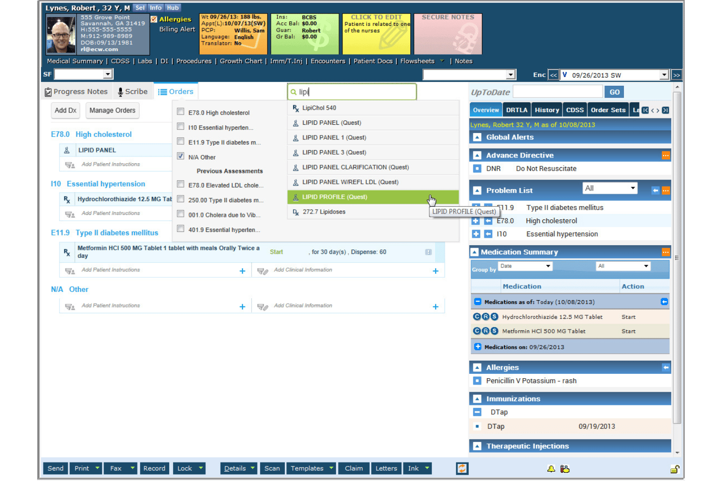 screenshot - eClinicalWorks-beoordeling: Voordelen, nadelen, functies en prijzen uitgelegd