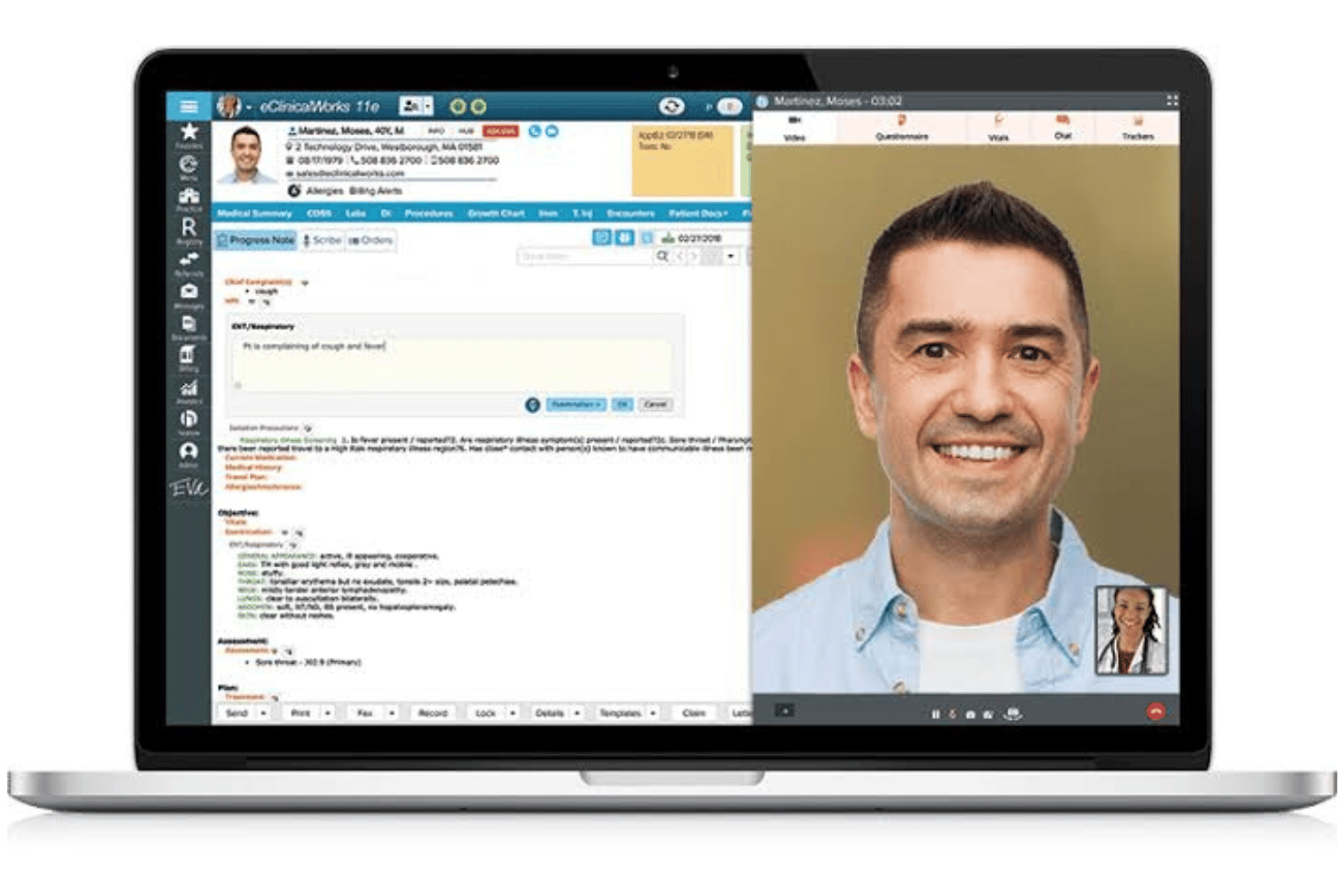 screenshot - eClinicalWorks-beoordeling: Voordelen, nadelen, functies en prijzen uitgelegd