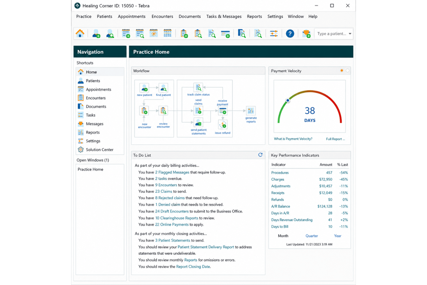 screenshot - Tebra Review: Pros, Cons, Features, and Pricing
