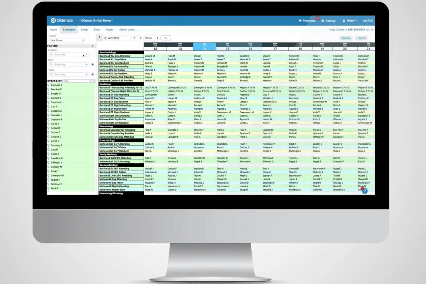 screenshot - QGenda Review 2026: Pros, Cons, Features, and Pricing