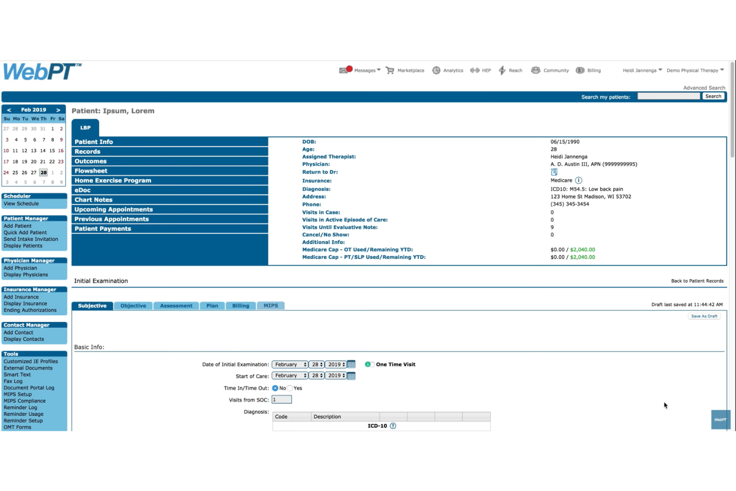 screenshot - WebPT Review 2026: Pros, Cons, Features, and Pricing
