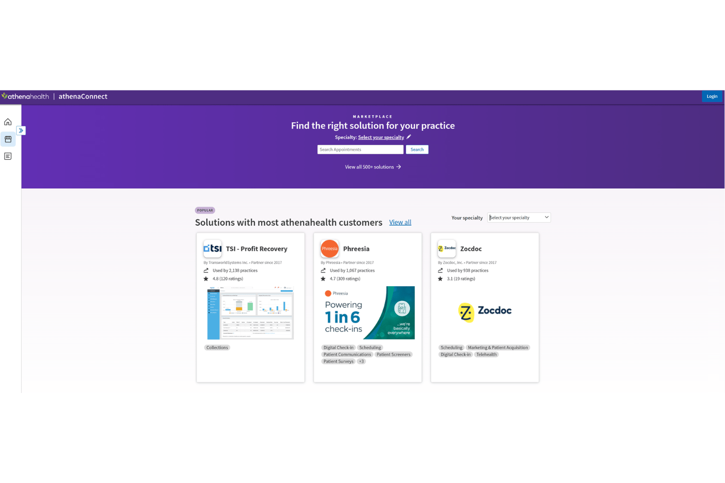 screenshot - athenaOne Review: Pros, Cons, Features, and Pricing