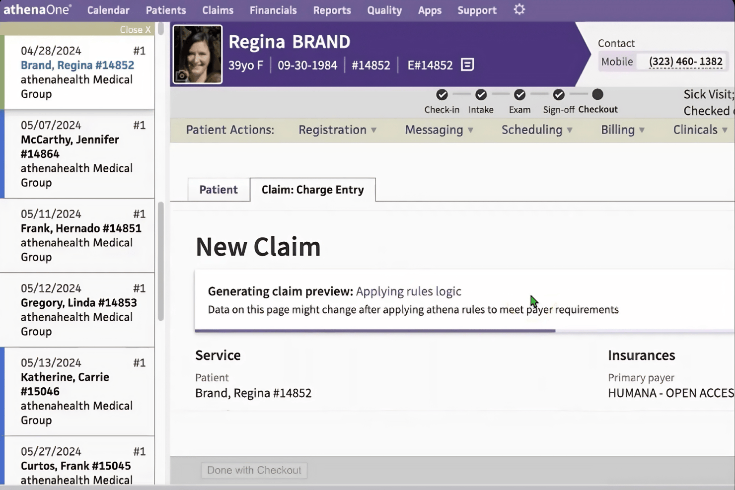 screenshot - athenaOne EHR Software In-Depth Review