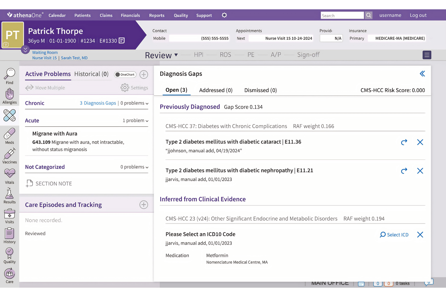 screenshot - athenaOne EHR Software In-Depth Review
