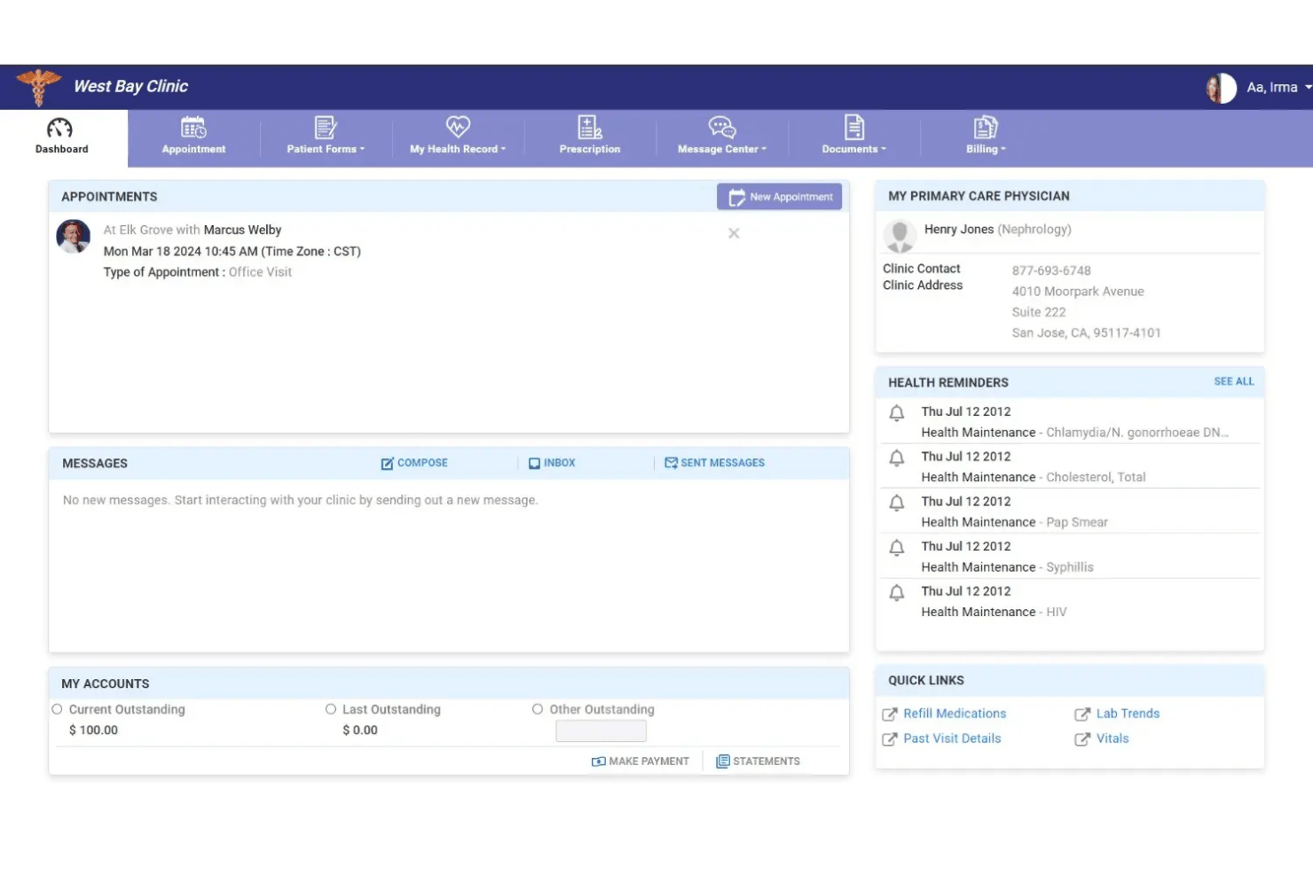 screenshot - PrognoCIS EHR/EMR and Medical Office Software: 2026 Review