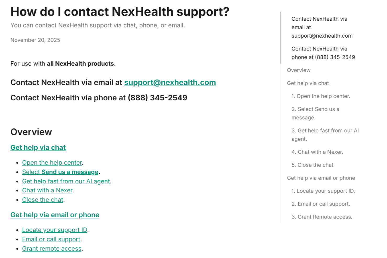screenshot - NexHealth Review: Pros, Cons, Features and Pricing